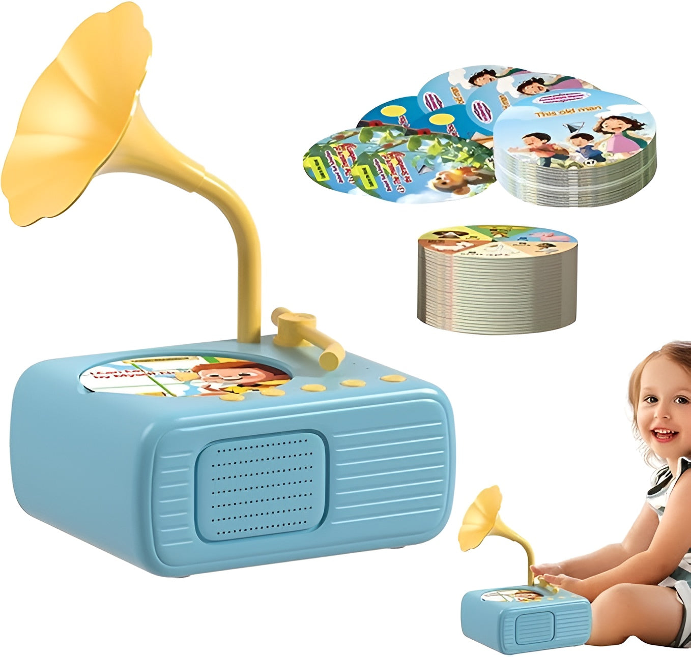 Geschichten-Musikspieler für Kinder | 50% RABATT