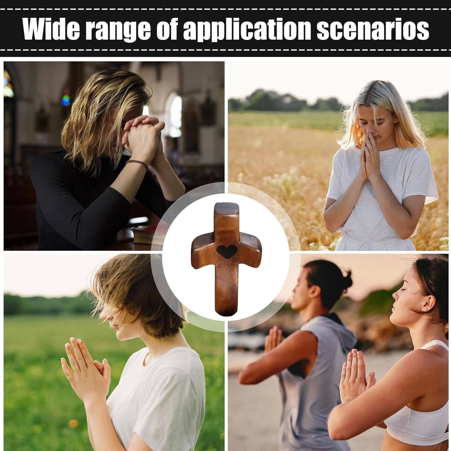 Handgefertigtes Holzkreuz - Trost, Inspiration & Vielseitige Verwendung