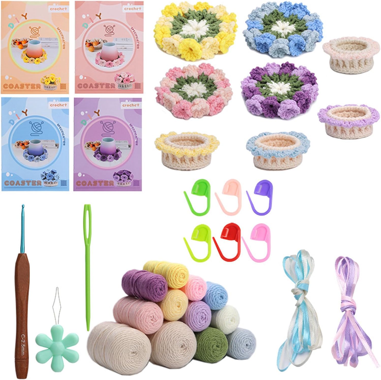 KreativCraft - Häkelanfänger-Set