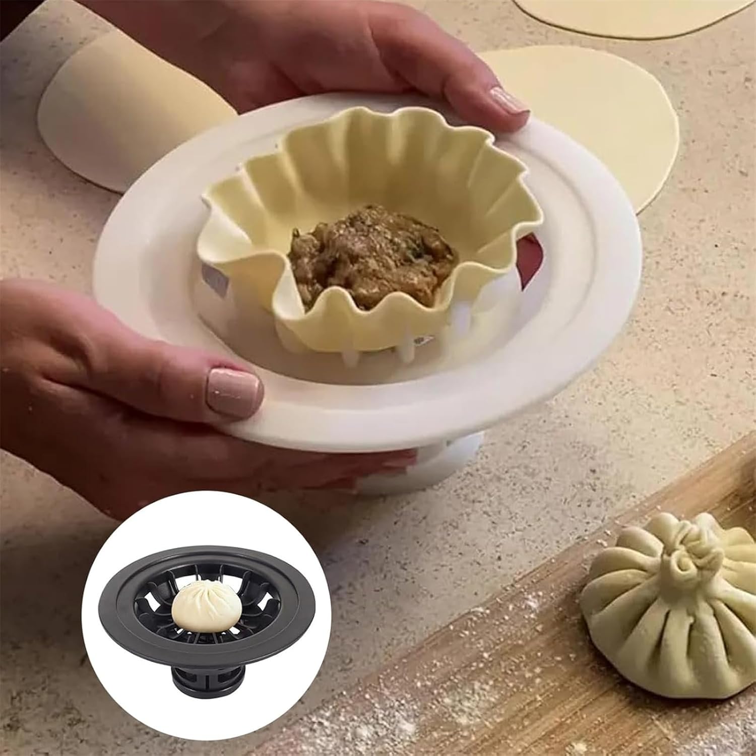BaoziMaster™ – Faltbare Baozi & Pie-Form | 1+1 GRATIS