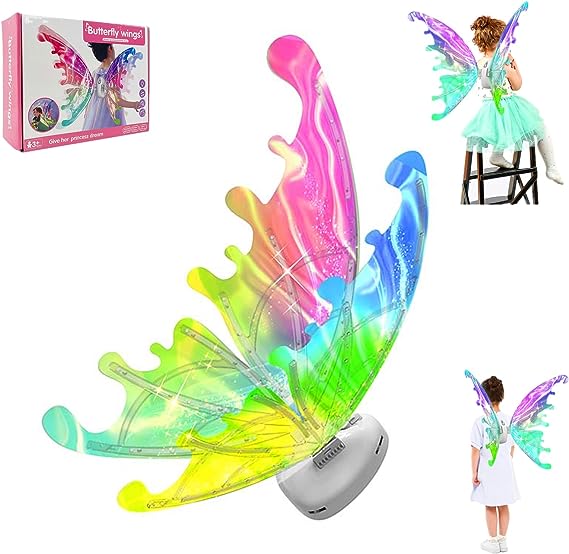 FairyGlow - Elektrischer Engel Schmetterlingsflügel