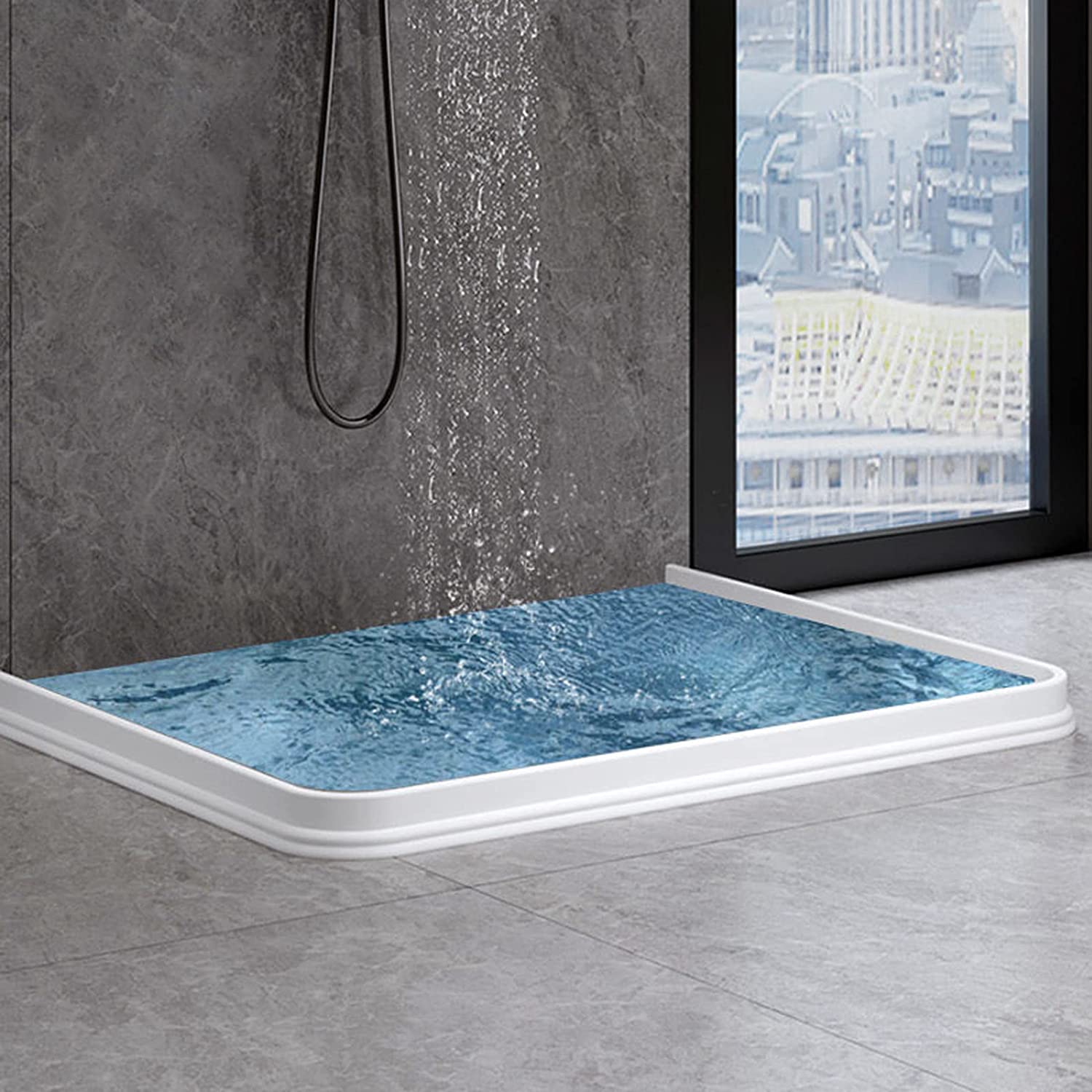 Premium Shower Barrier™ | Ein nasses Badezimmer gehört der Vergangenheit an