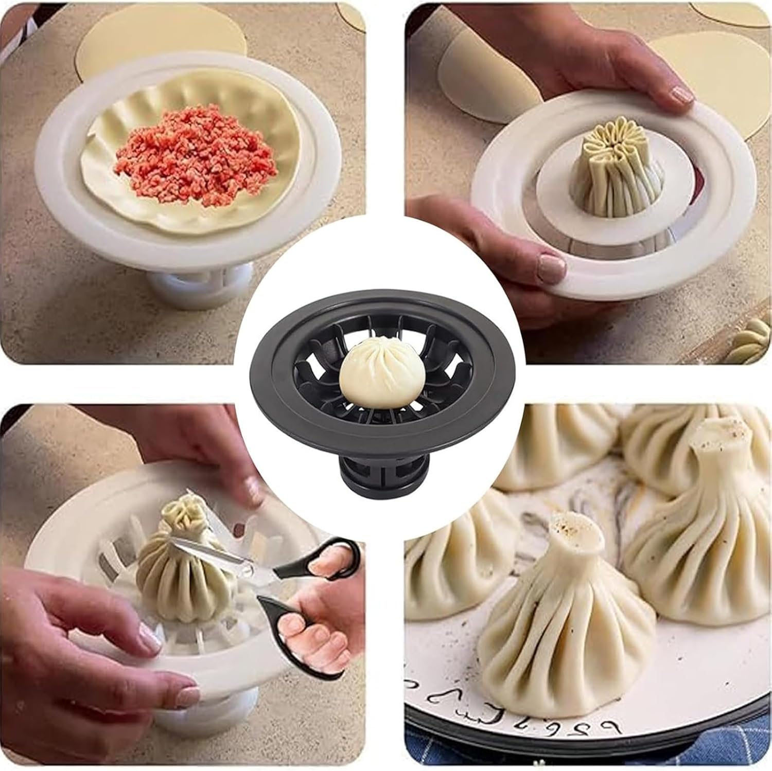 BaoziMaster™ – Faltbare Baozi & Pie-Form | 1+1 GRATIS
