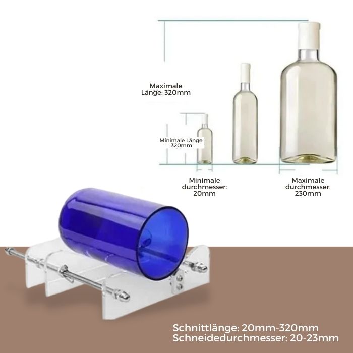 Glasflaschenschneider - DIY Werkzeuge für kreative Handarbeiten