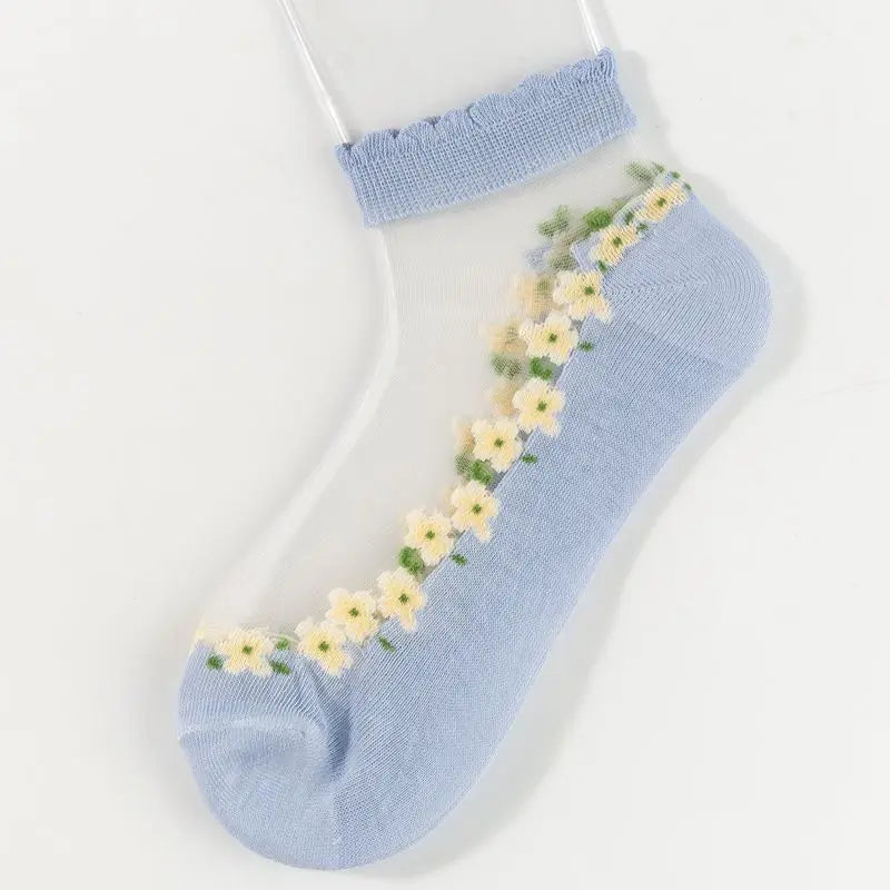 FloraLux® Spitze‑Söckchen | 5+5 paar GRATIS