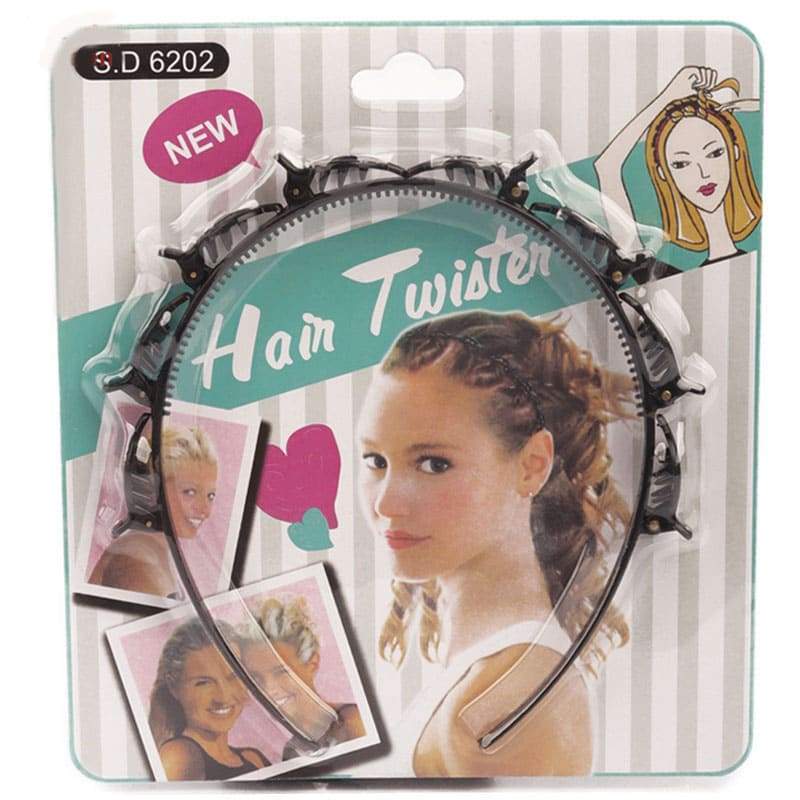 BraidedGlow™ Geflochtenes Stirnband – Stilvoller Halt mit unsichtbaren Klammern für jeden Tag | 1+3 GRATIS