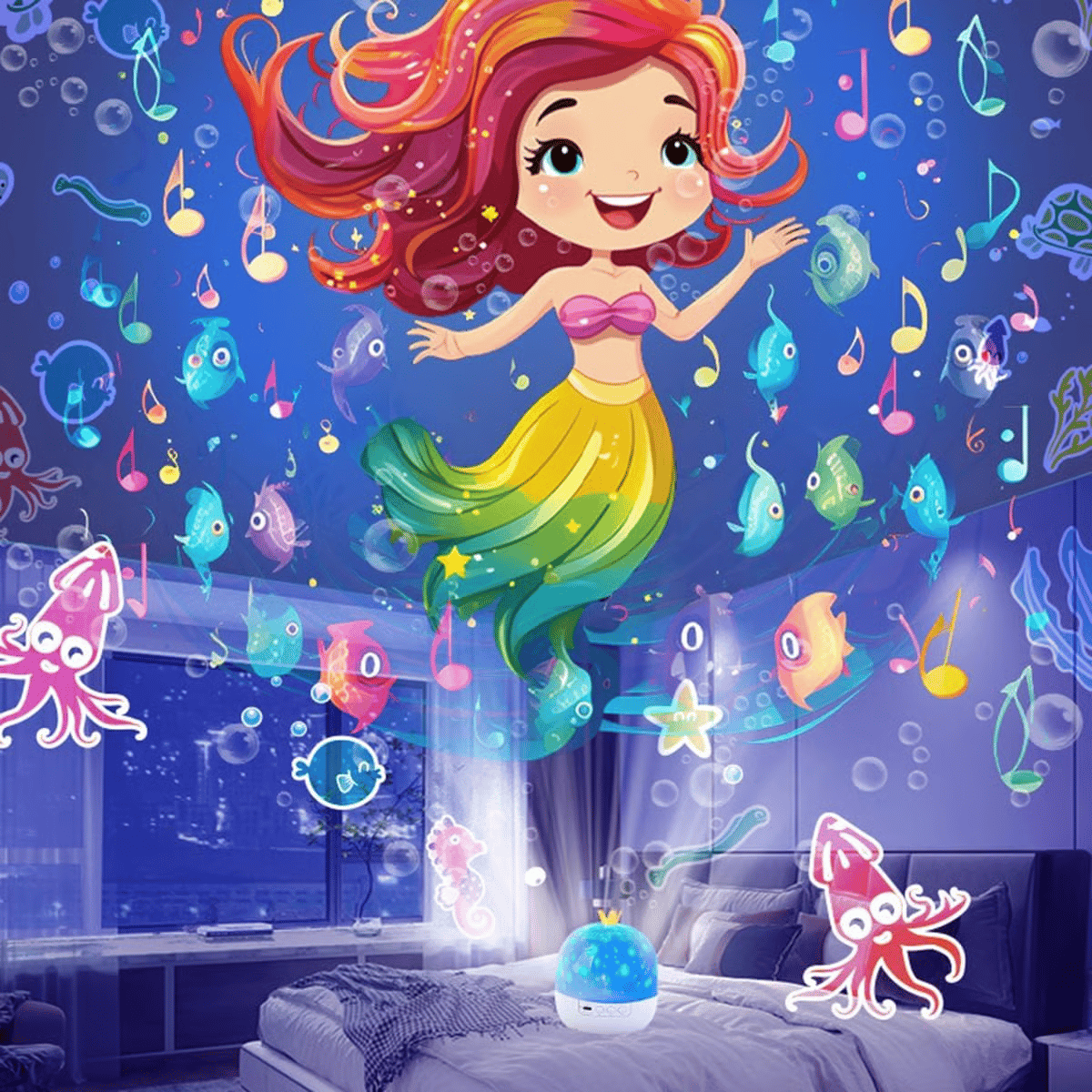 LumiKids – Projektor Nachtlicht für Kinder