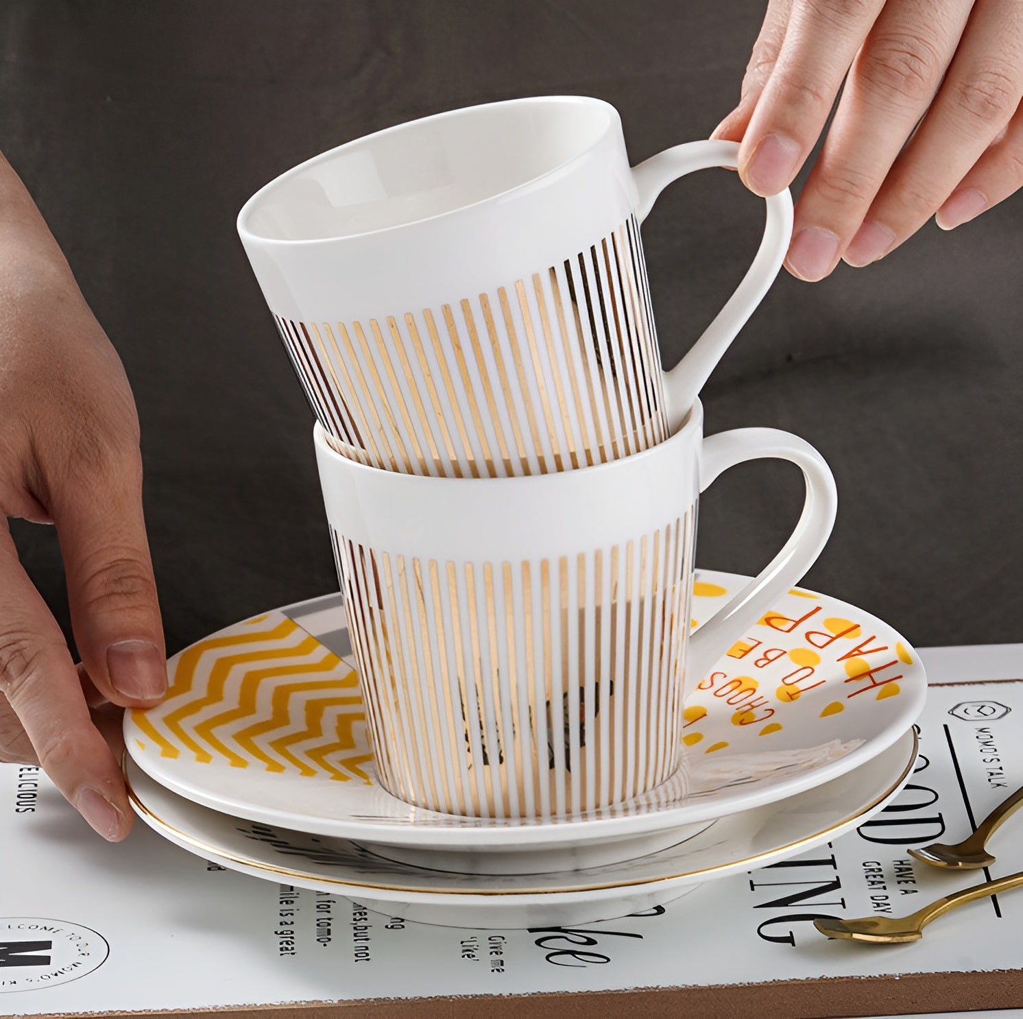 ReflexaCup - Spiegel Reflexion Kaffeebecher | 50% RABATT