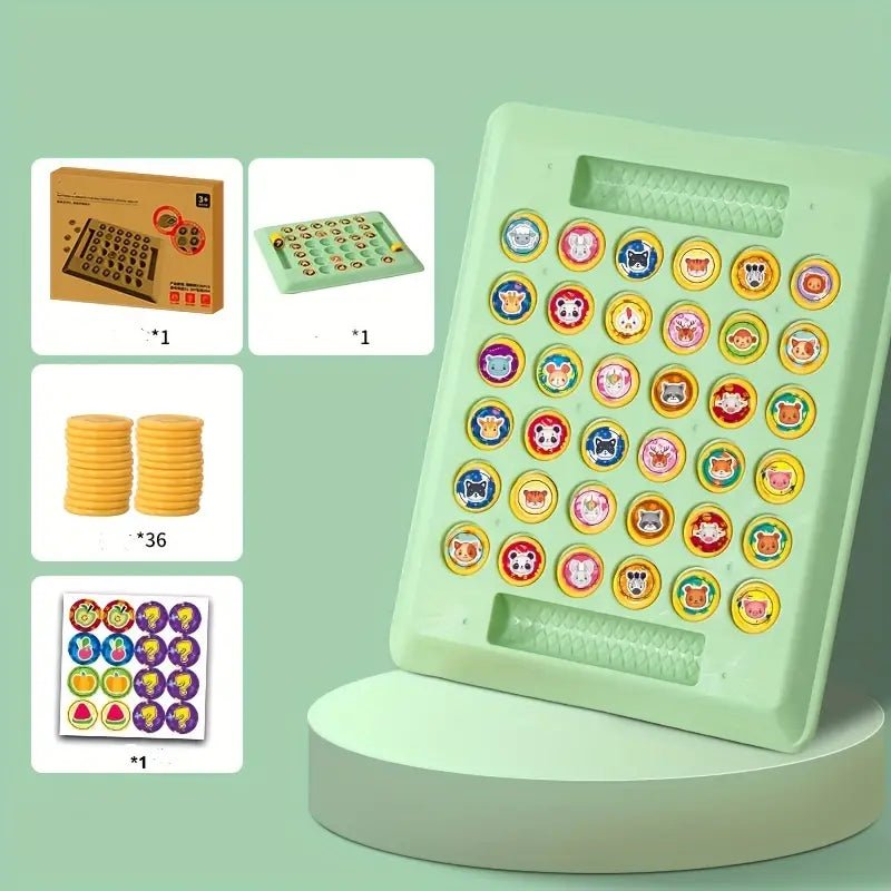 AnimalCheckers™ – Ein Denk- und Lernspiel zum Thema Tiere | 1+1 GRATIS