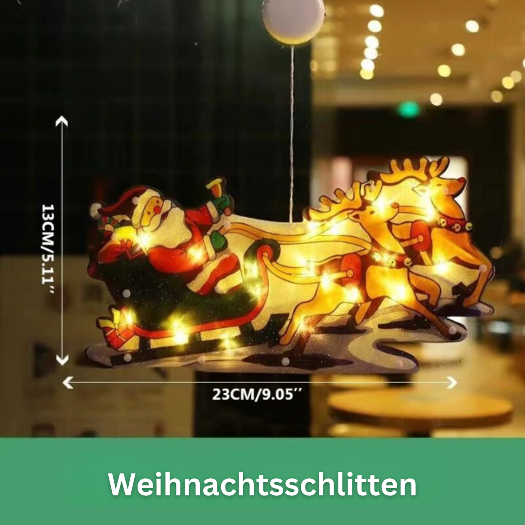 XmasGlo™ Weihnachten Fenster Dekoration | 1+1 Gratis
