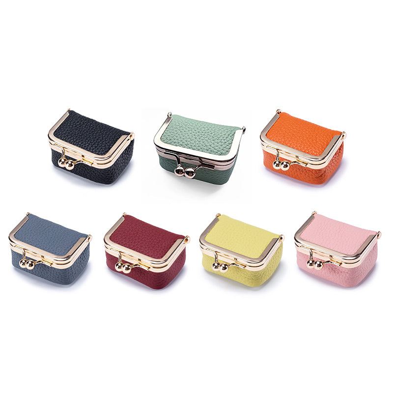 LuxJewels - Mini-Schmuckkästchen aus echtem Leder