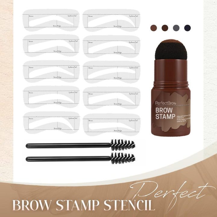 PerfectBrow - Schablonen- und Stempelset | 1+1 GRATIS