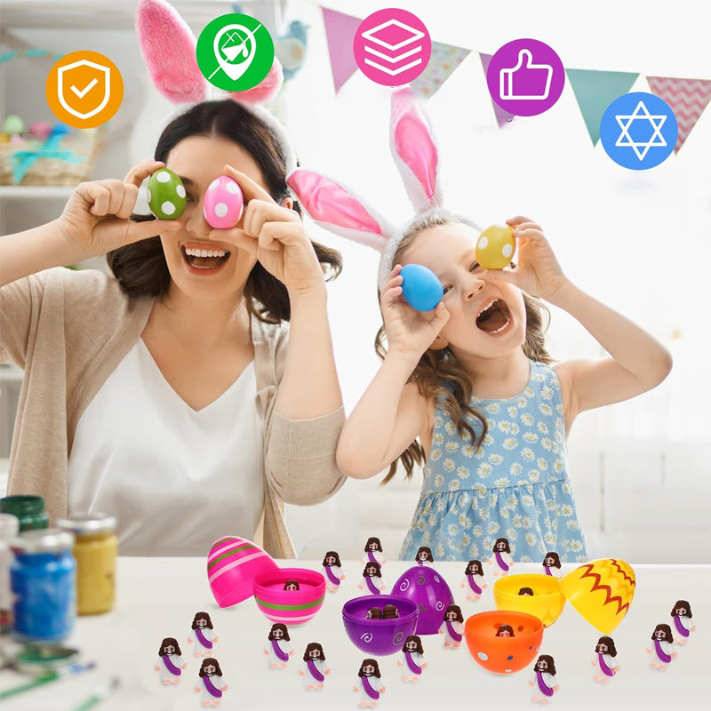 24 Stück Mini-Jesus-Figuren für Osterdekorationen
