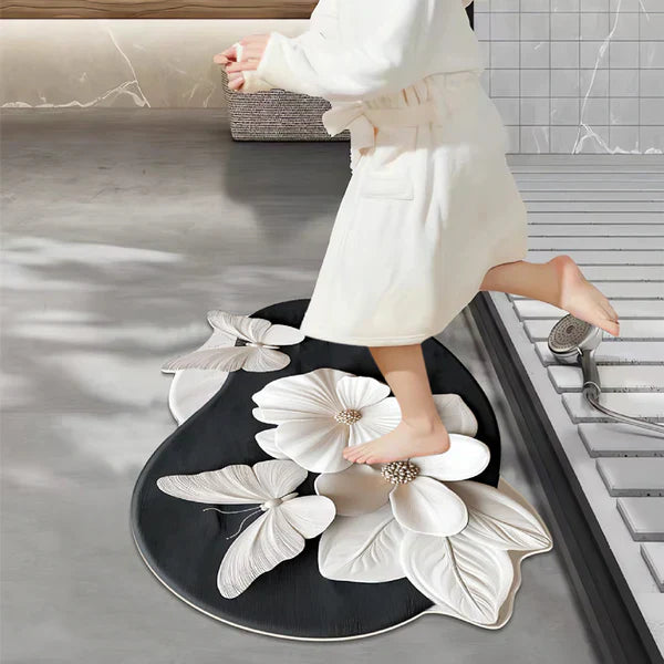 FloraStep™ – 3D Badteppich mit Sicherheit | 50% RABATT