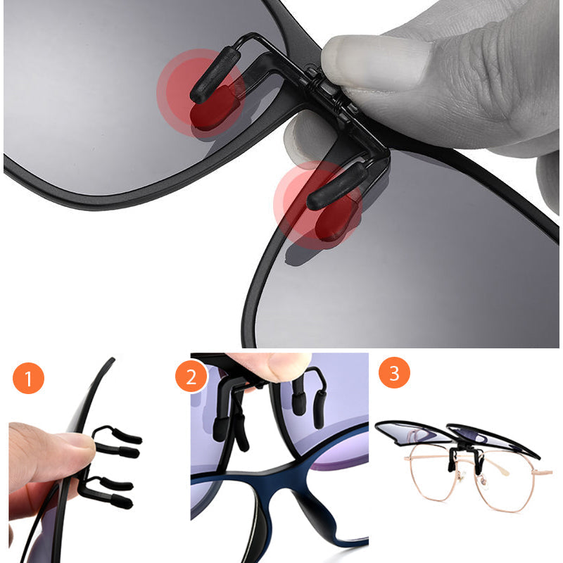 ClipMax™ Sonnenbrillen-Clip der neuen Generation | 1+1 GRATIS