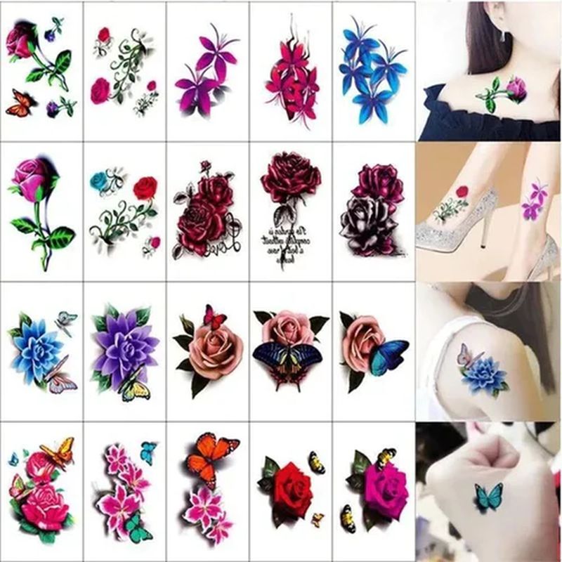 InkVibe™ – Coole 3D-Tattoo-Aufkleber | 50% Rabatt