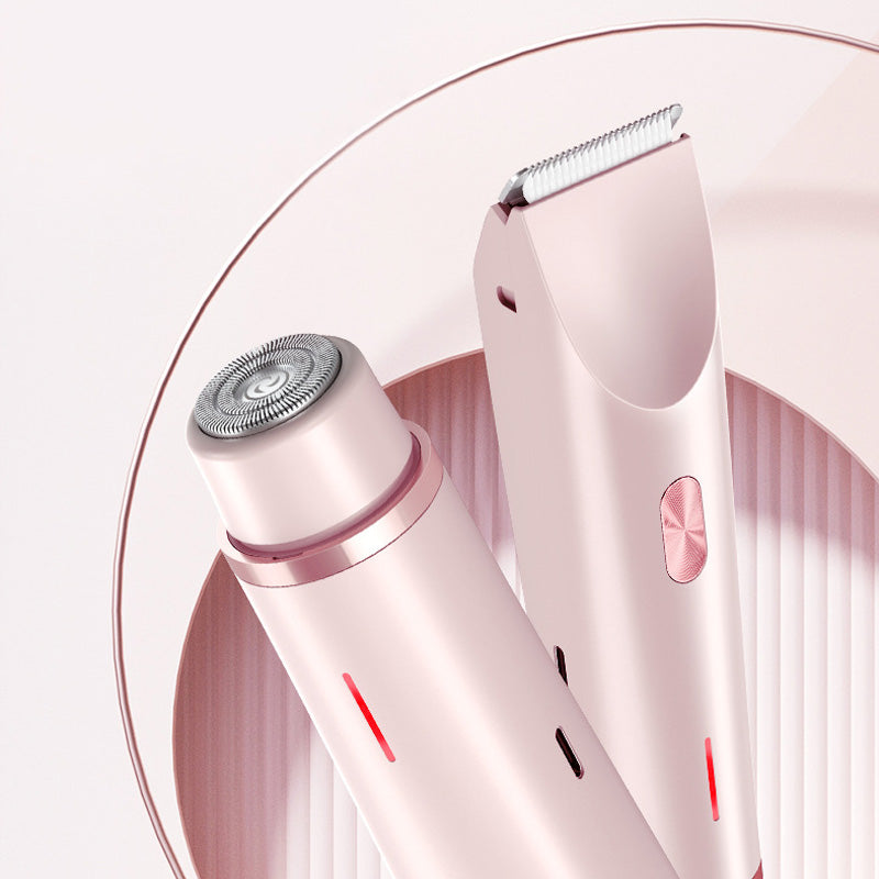 Doppelkopf-Haarschneider - Präzise Pflege für Frauen, Wasserdicht & Leicht | 50% RABATT
