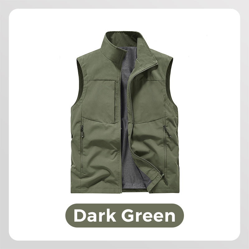 TrailGuard™ Herren Outdoor Weste Wasserdicht