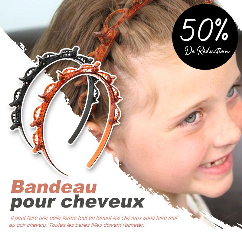 BraidedGlow™ Geflochtenes Stirnband – Stilvoller Halt mit unsichtbaren Klammern für jeden Tag | 1+3 GRATIS
