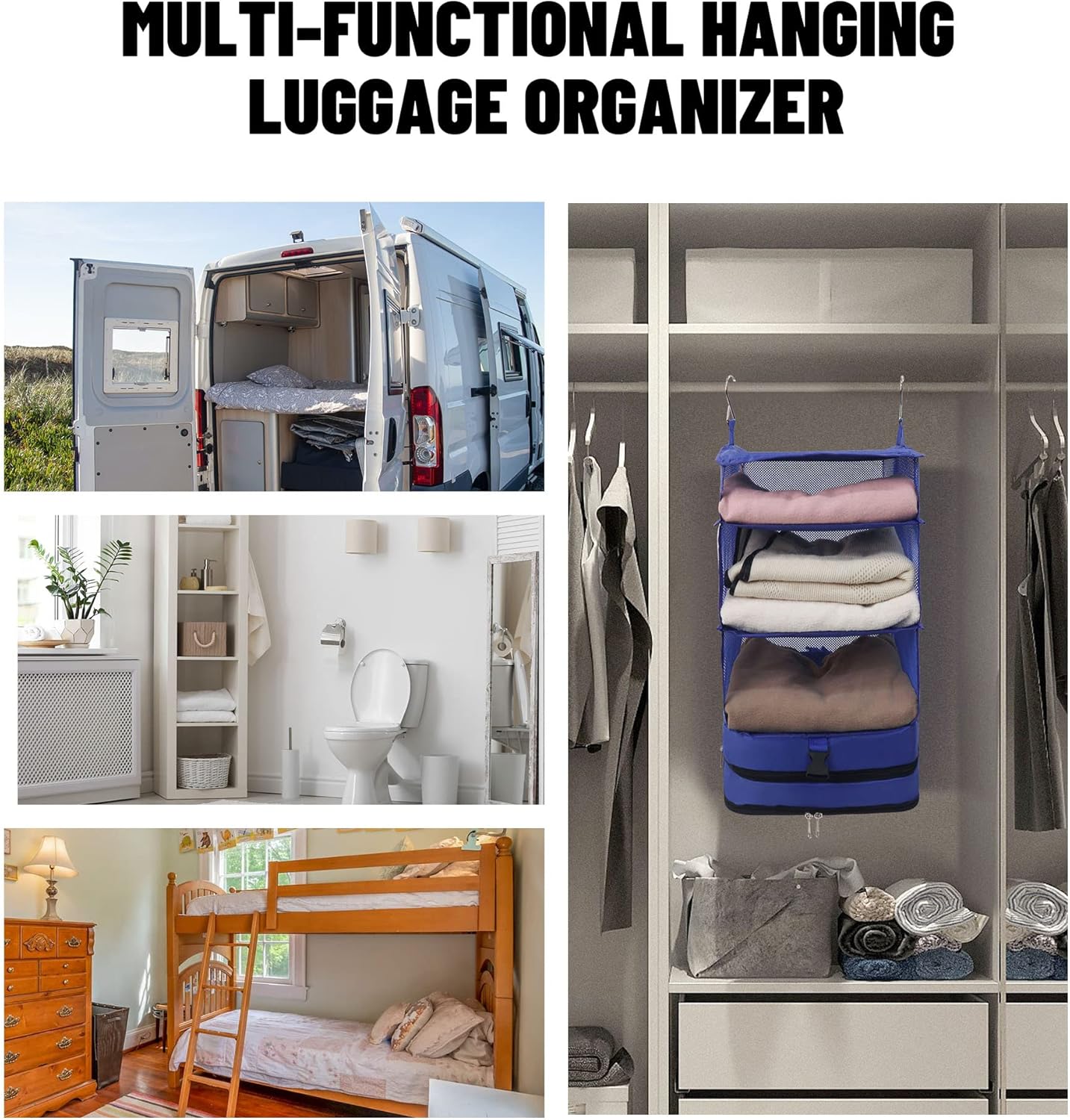 Tragbare hängende Reiseregale