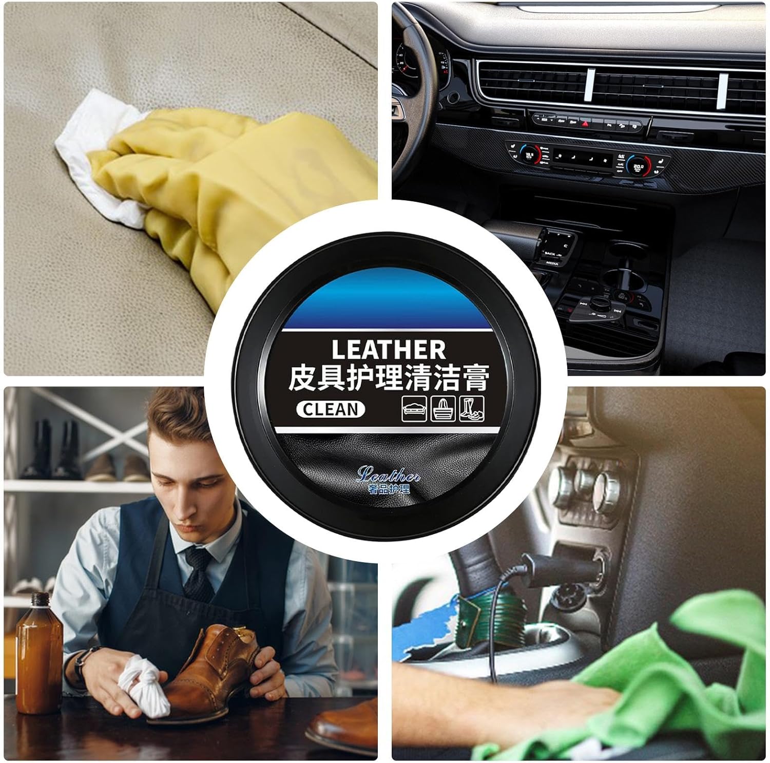 Autoinnenraum Leder Reinigungscreme