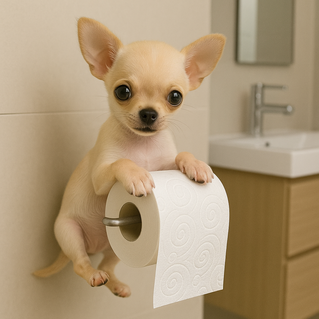PuppyRoll™ – Toilettenpapierhalter mit Charme | 50% RABATT