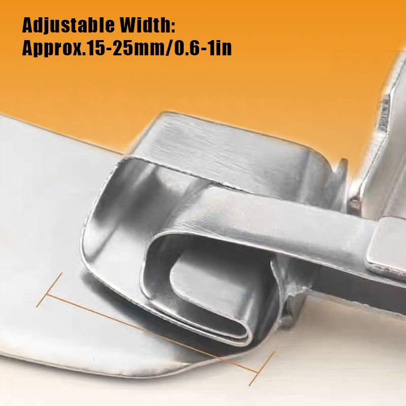 SewProFlex™ – Verstellbarer Rollsaumfuß Für Perfekte Nähte auf Jeder Stoffart | 1+1 GRATIS