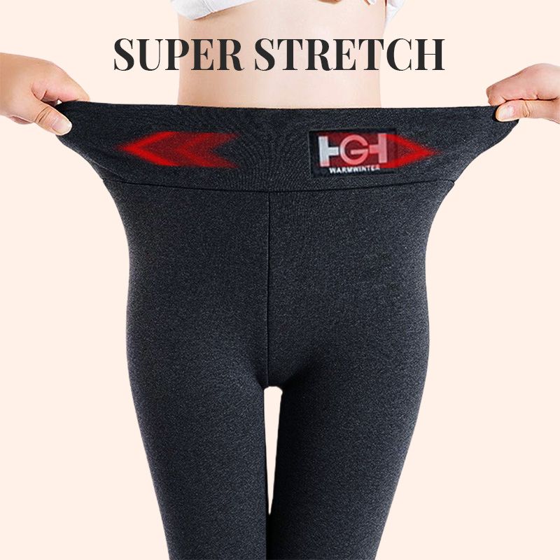 WarmFit – Damen Slim-Fit Thermohose aus Kaschmir-Optik