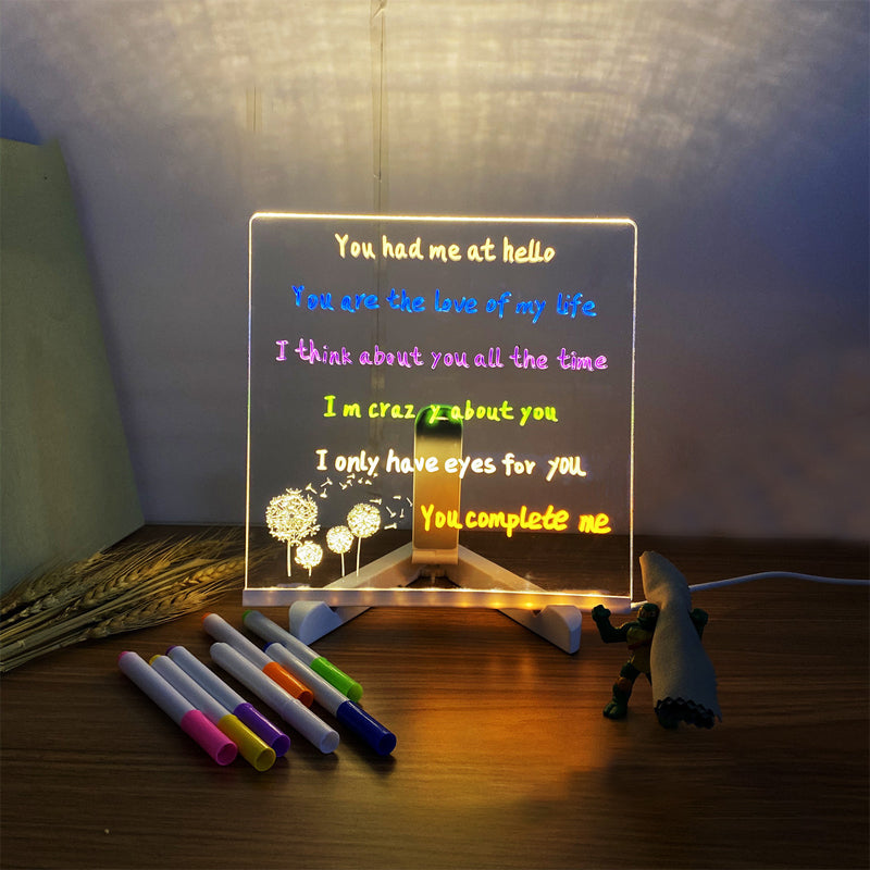 GlowBoard Pro - LED Note Board mit Farben | 50% RABATT