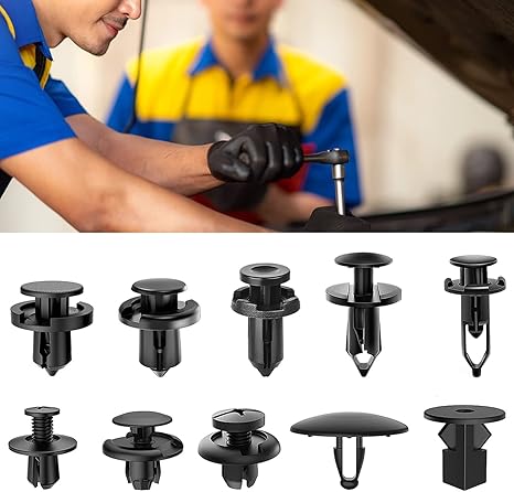 725 Stück Auto-Halteklammern - Hochwertige Nylon Clips & Werkzeug Set