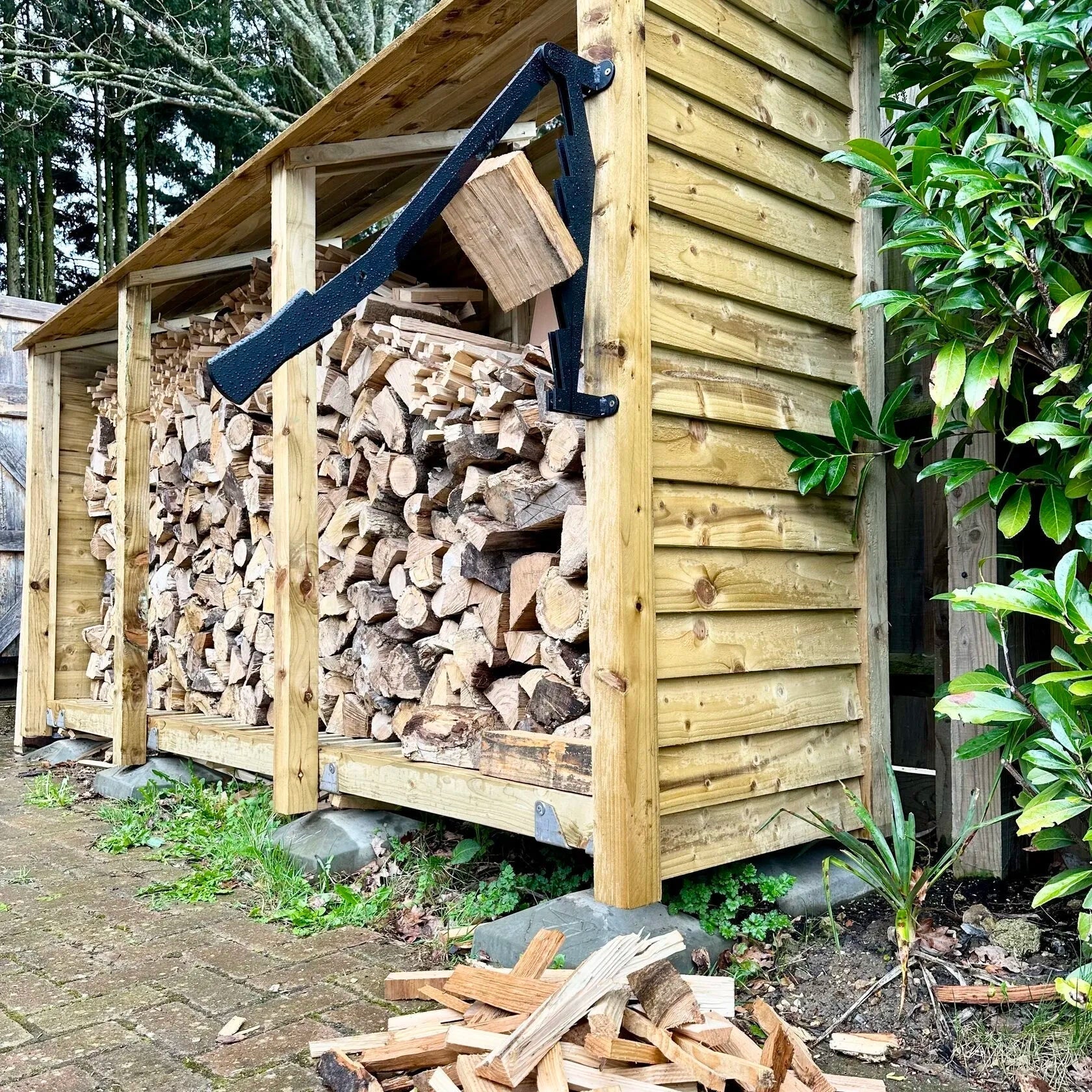 SplitWood -  Wandmontierter Holzspalter | 50% RABATT