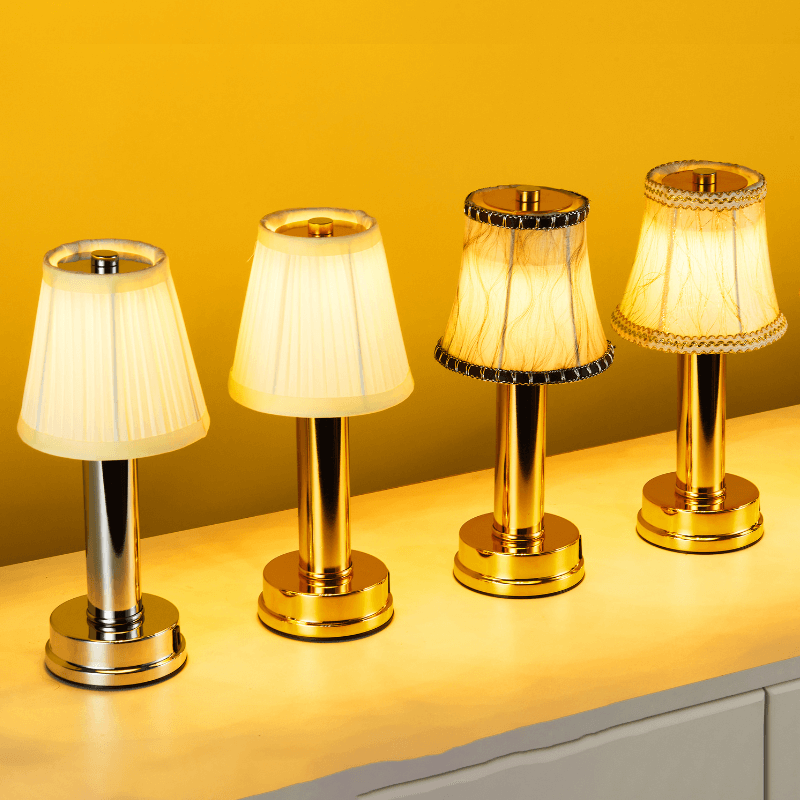 LED Cordless™ Silk Metall Tischlampe | 50% RABATT