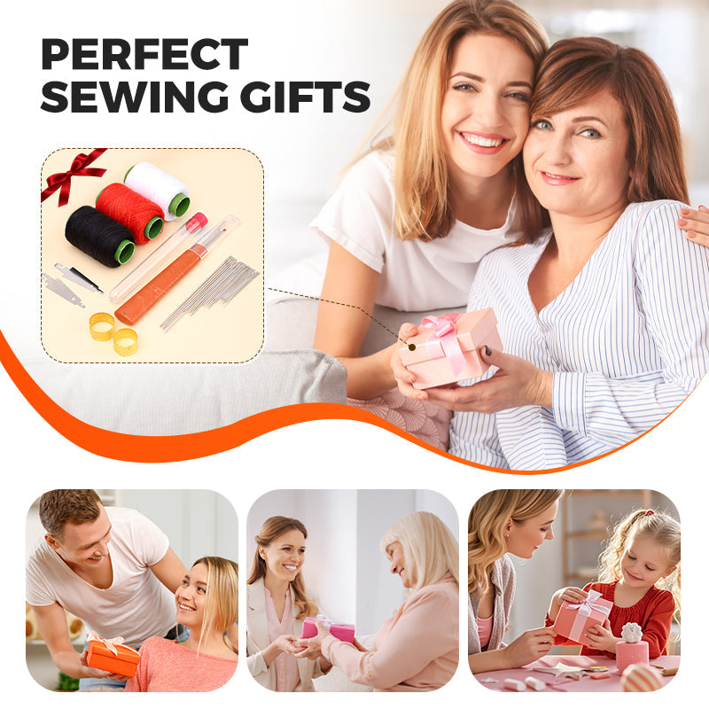 SewLux® 37‑teiliges Nähhelfer-Set | 50% RABATT