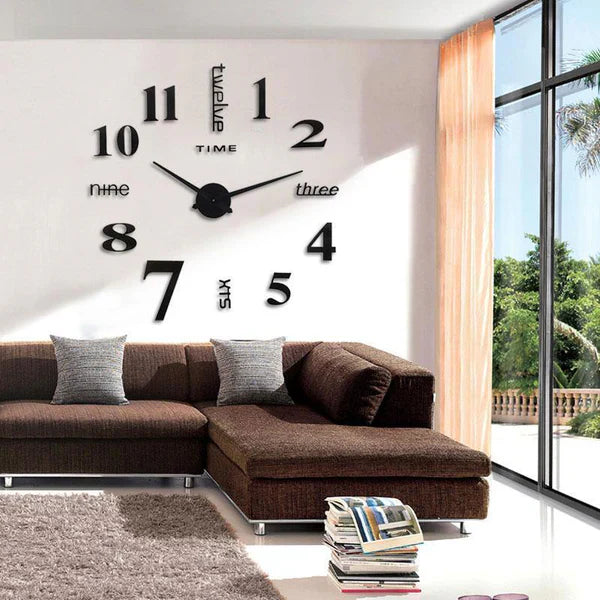 🌟 Kreative Stille DIY Wanduhr – Kunstvolles Design für Ihr Zuhause! 🌟 | 50% RABATT