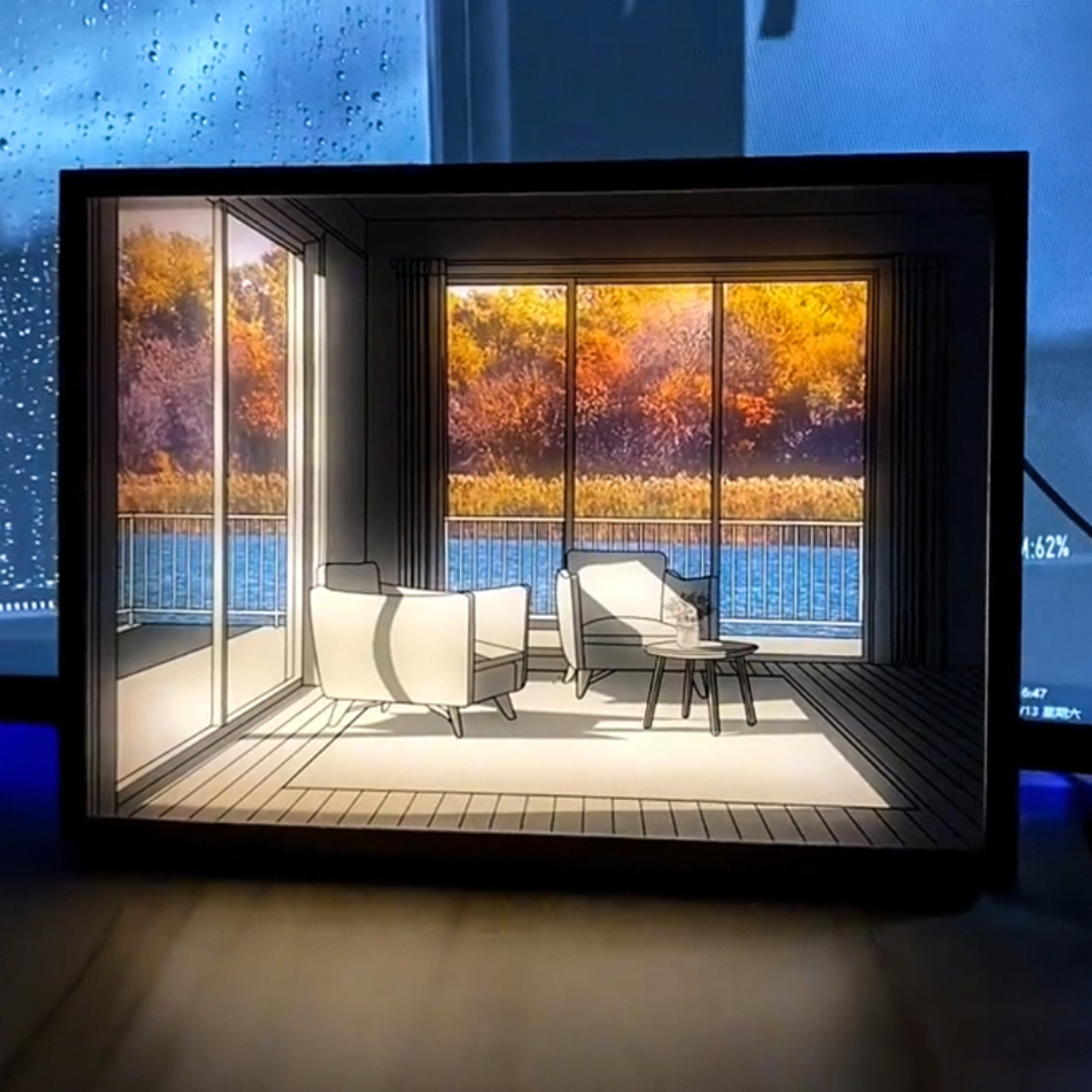 LumiArt - Warm leuchtendes LED-Bild für ein faszinierendes Ambiente | 50% RABATT
