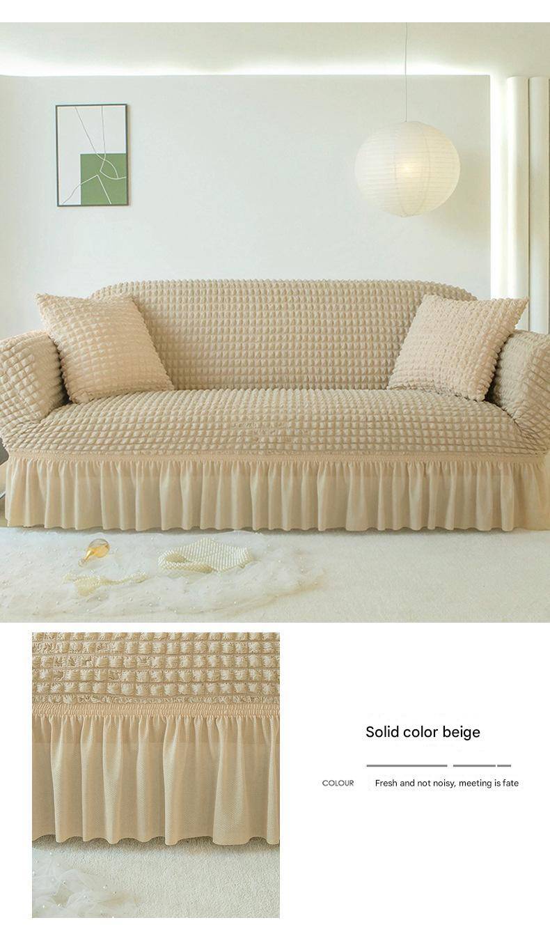 LuxLace™ Premium Seersucker Sofabezug | 50% RABATT