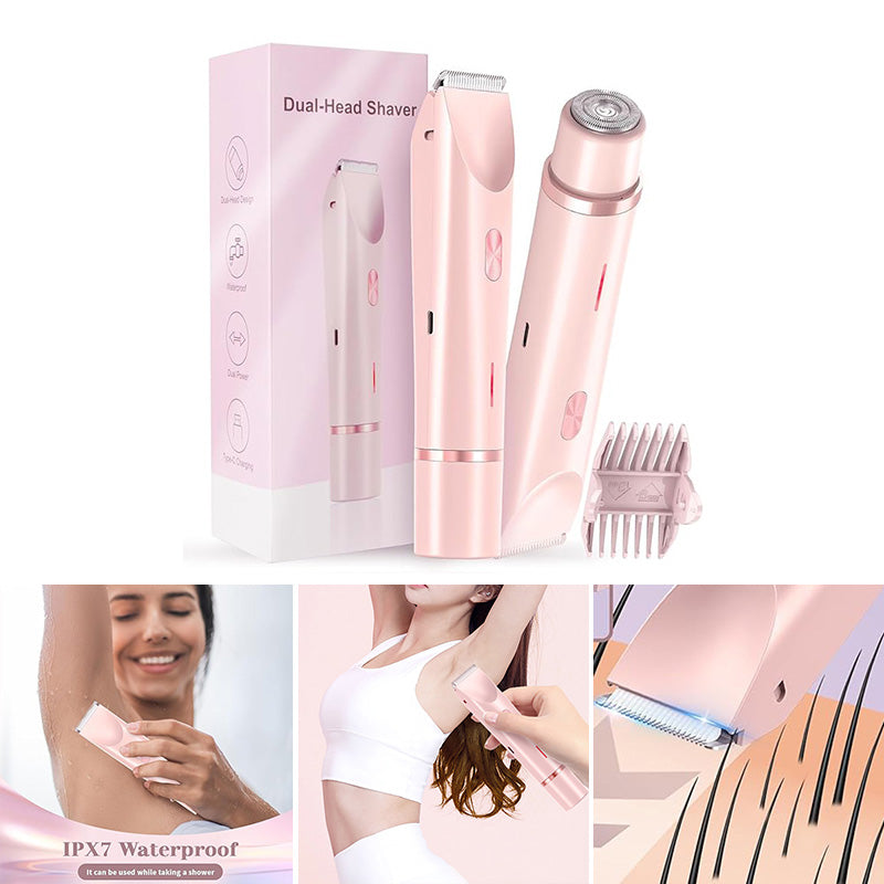 PerfektTrim  - Doppelkopf-Haarschneider für Frauen | 50% RABATT