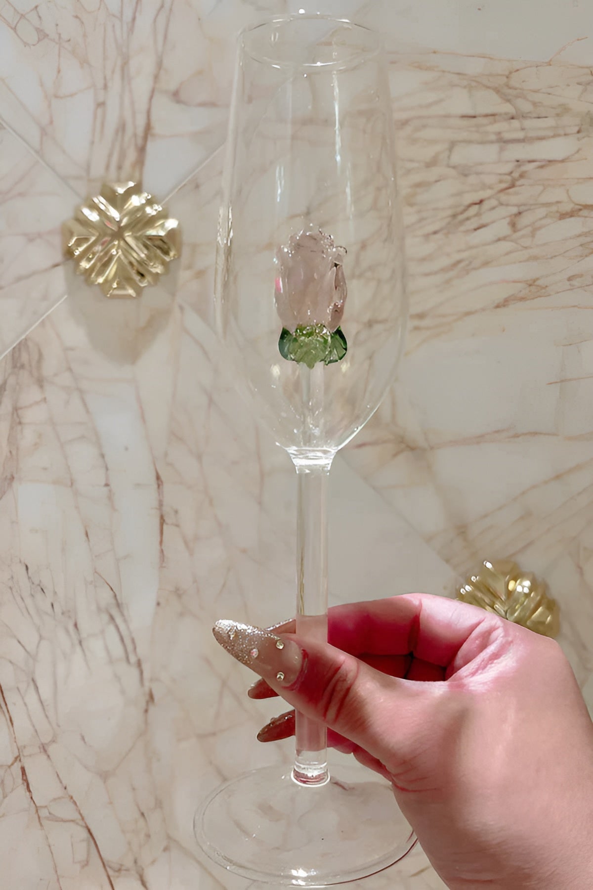 RoseLux -  Handgemachte Eleganz für luxuriöse Toasts | 1+1 GRATIS