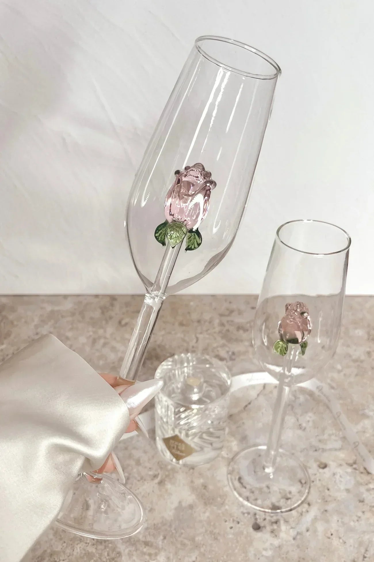 RoseLux -  Handgemachte Eleganz für luxuriöse Toasts | 1+1 GRATIS