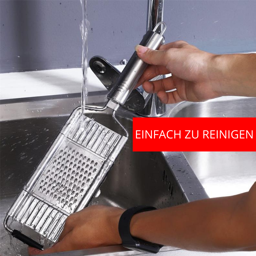 Gemüseschneider - Elektrischer Gemüseschneider Mit 4 Klingen Für Schnelles Schneiden