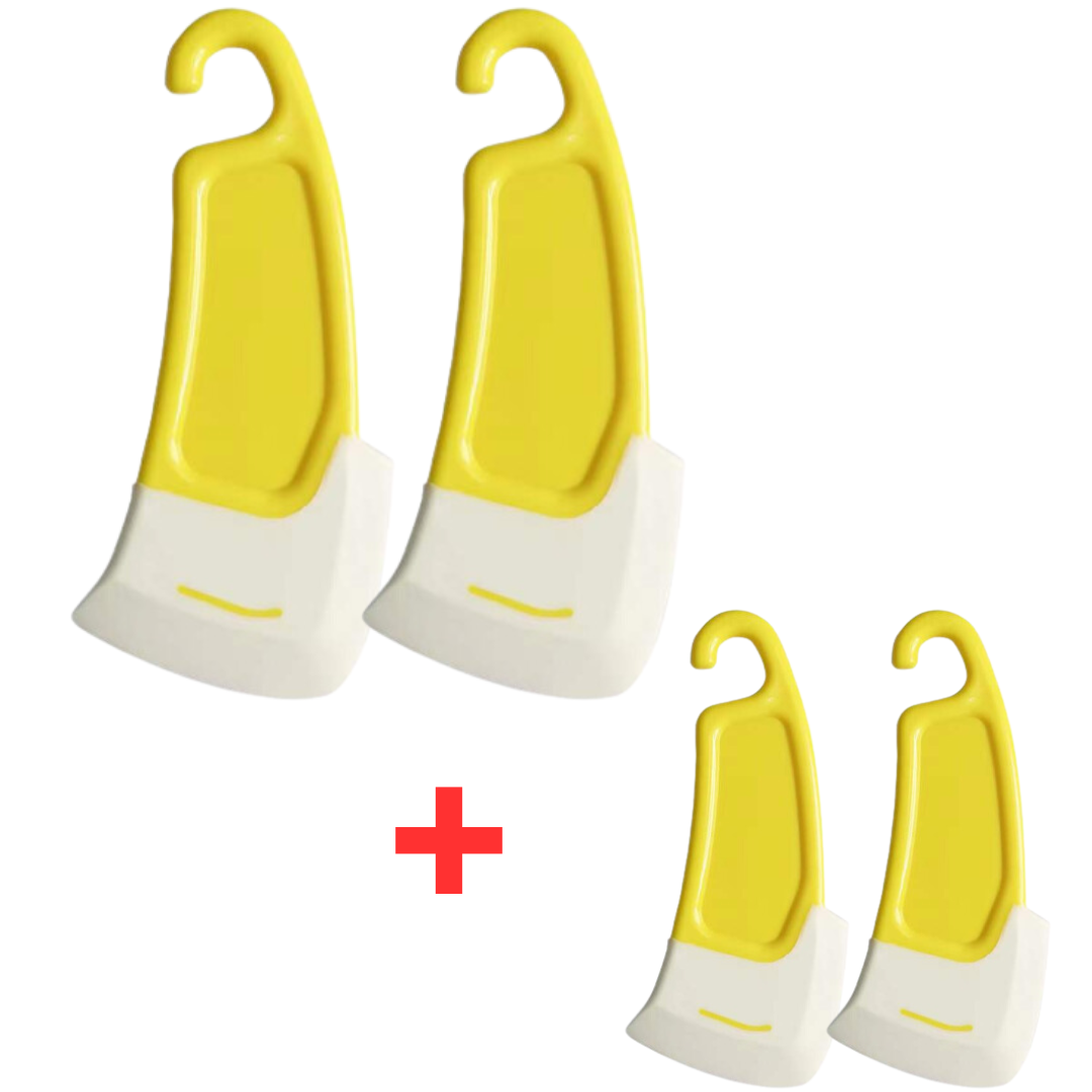 Silikonschaber zur Reinigung von Lebensmitteln | 2+2 GRATIS