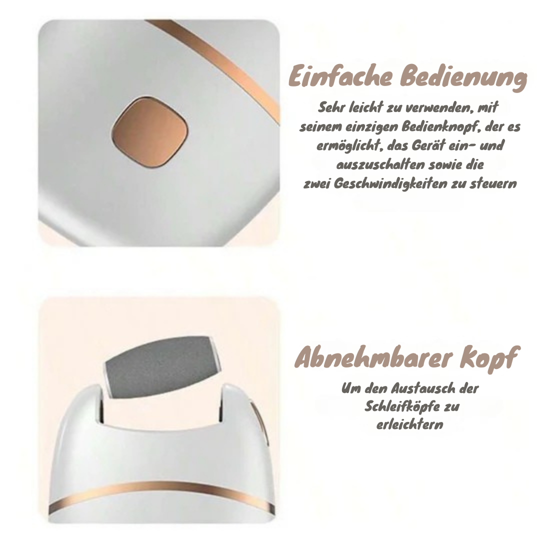 SmoothSpin™ – Elektrischer Hornhautentferner für Seidenglatte Füße in Minuten | 50 % RABATT
