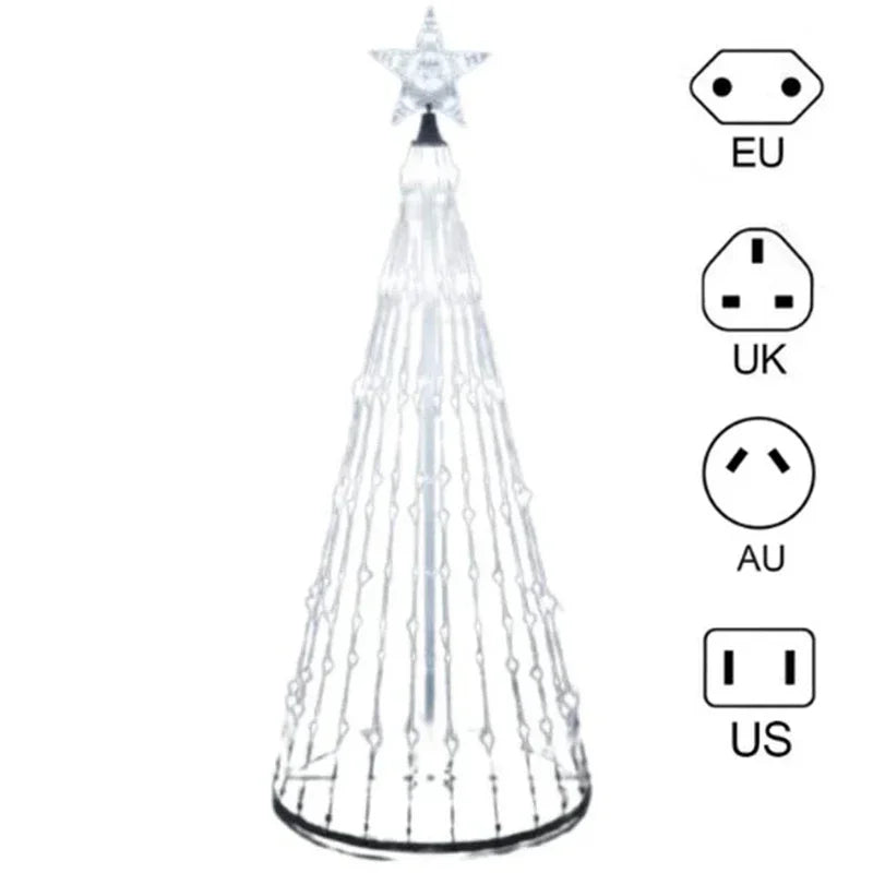 Multicolor LED-Weihnachtsbäume | 50% RABATT