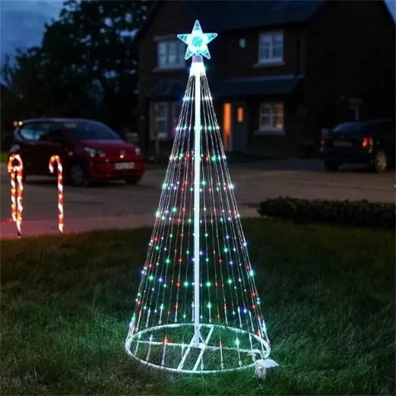 Multicolor LED-Weihnachtsbäume | 50% RABATT