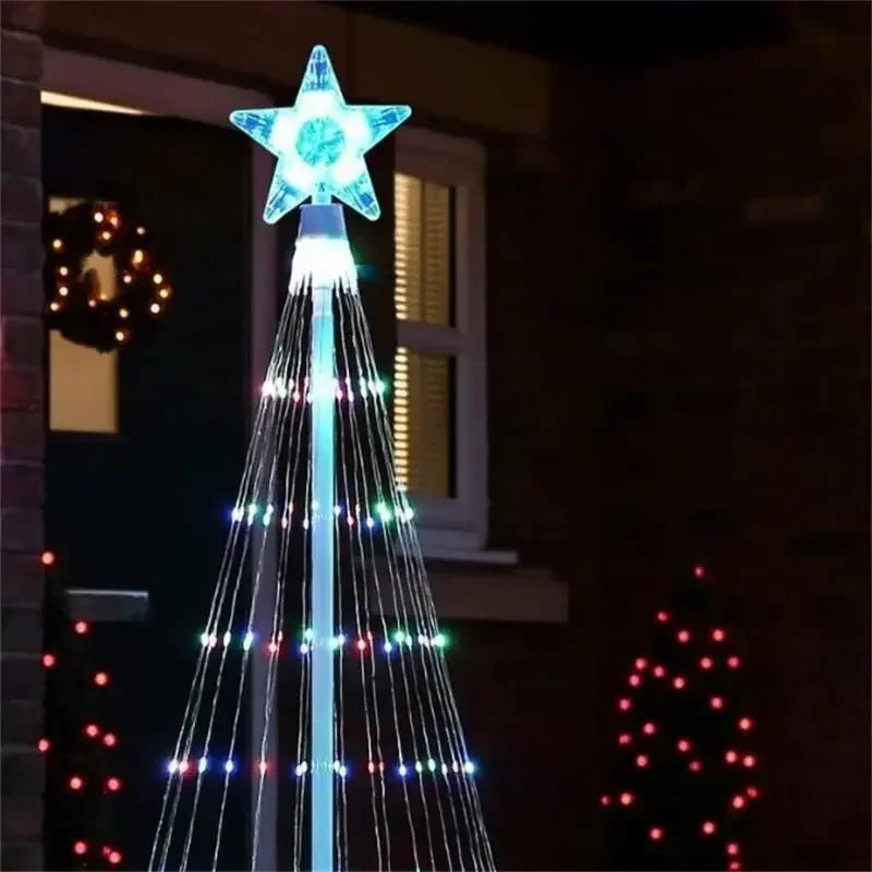 Multicolor LED-Weihnachtsbäume | 50% RABATT