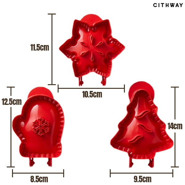 Weihnachten Hand Pie Maker