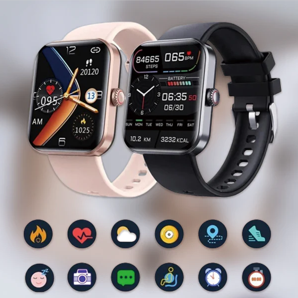 VitalTrack - Intelligente Uhr mit Bluetooth | 50% RABATT