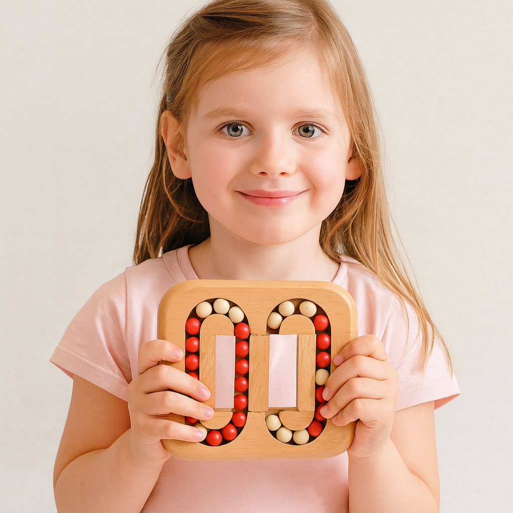 WoodMind – Holzpuzzle für Logisches Denken | 1+1 GRATIS