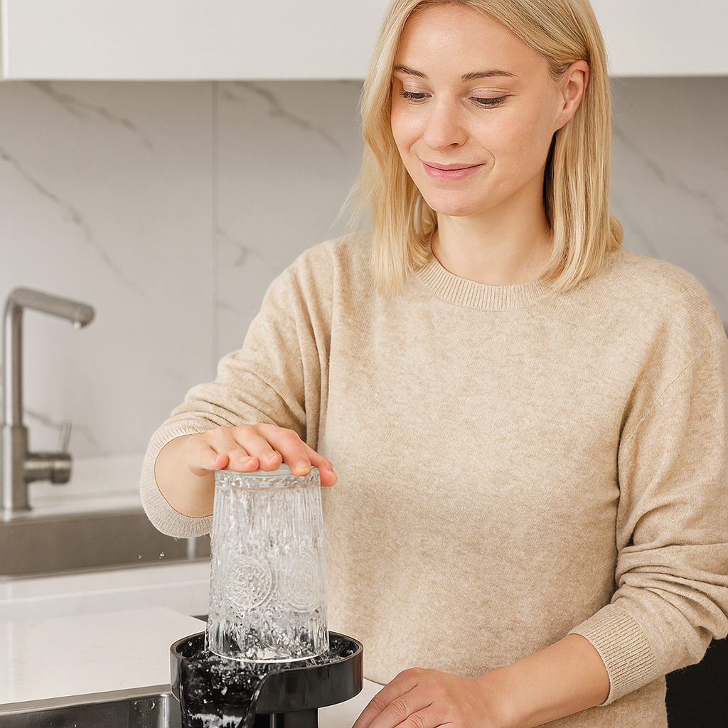 AquaPure – Hochdruck Glasreiniger Spülbecken | 50% RABATT