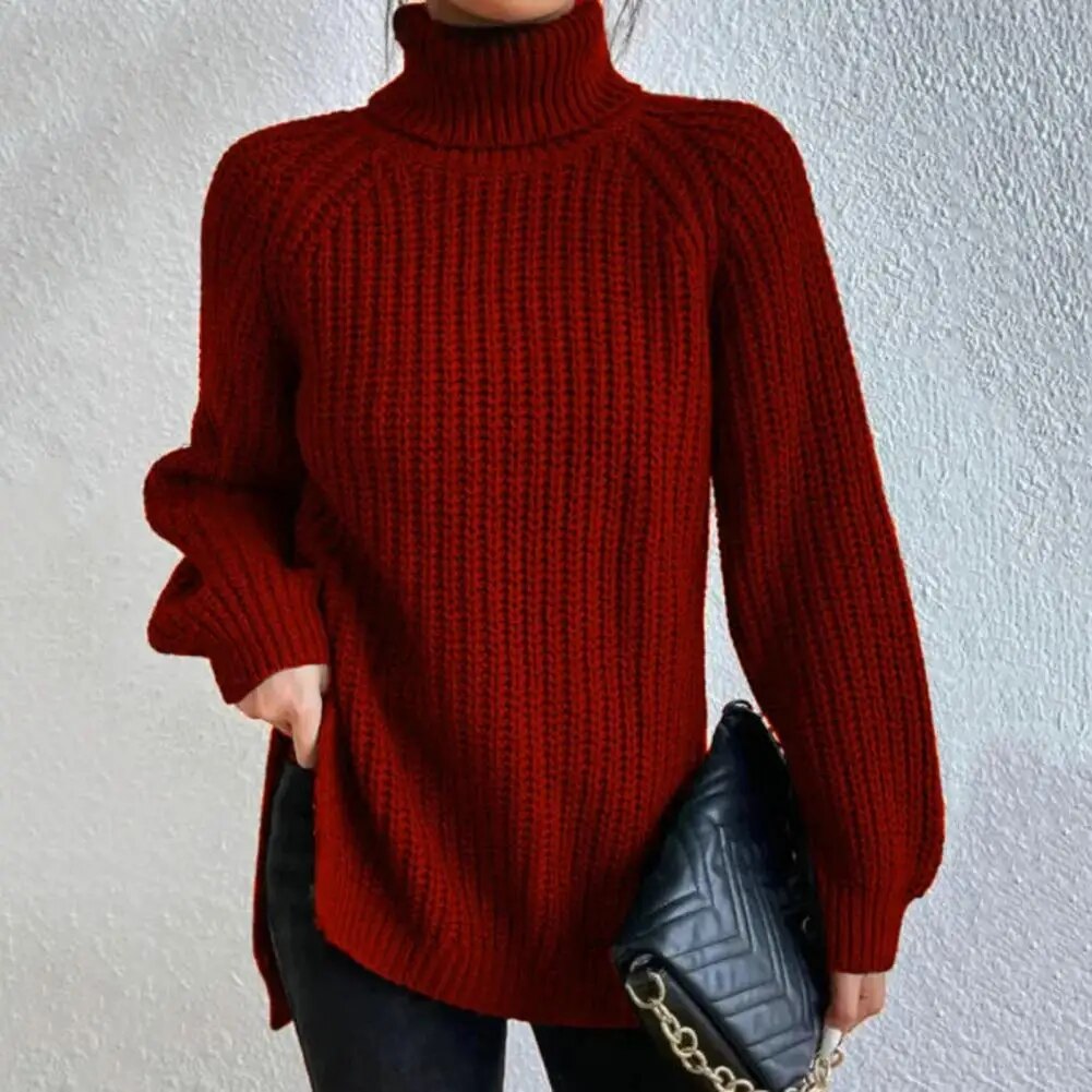 SaintParis™ - Langärmeliger Rollkragenpullover aus Baumwolle | 50% RABATT